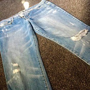Abercrombie & Fitch Distressed Jeans
